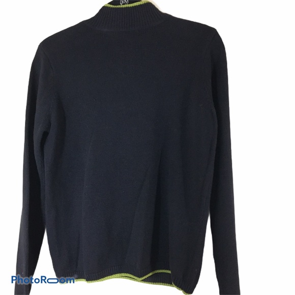 Christmas Sweater With Mixed Media Tree Sz S - Picture 3 of 3